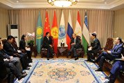Генеральный секретарь ШОС встретился с Начальником Управления КНР по делам издания и распространения литературы на иностранных языках Чжоу Минвэйем Генеральный секретарь ШОС встретился с Начальником Управления КНР по делам издания и распространения литературы на иностранных языках Чжоу Минвэйем