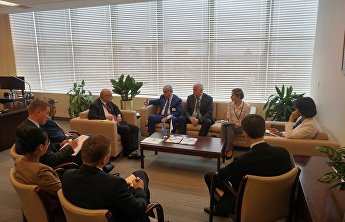 Встреча Генерального секретаря ШОС с руководителем Контртеррористического управления ООН Встреча Генерального секретаря ШОС с руководителем Контртеррористического управления ООН