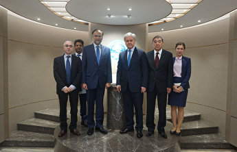 Встреча Генерального секретаря ШОС с Министром внутренних дел Исламской Республики Пакистан Встреча Генерального секретаря ШОС с Министром внутренних дел Исламской Республики Пакистан