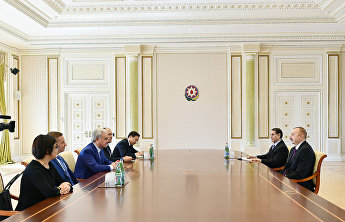 Генеральный секретарь ШОС встретился с Президентом Азербайджана Генеральный секретарь ШОС встретился с Президентом Азербайджана