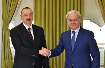 Генеральный секретарь ШОС встретился с Президентом Азербайджана Генеральный секретарь ШОС встретился с Президентом Азербайджана
