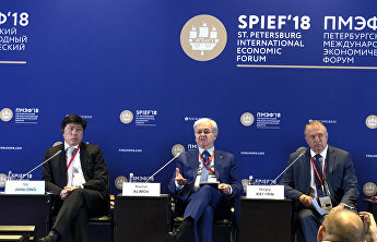Генсекретарь ШОС принимает участие в мероприятиях ПМЭФ-2018 Генсекретарь ШОС принимает участие в мероприятиях ПМЭФ-2018