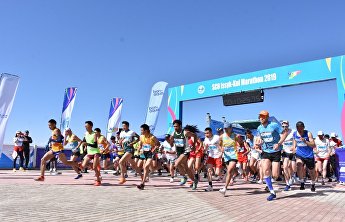 Международный марафон ШОС прошел на Иссык-Куле Международный марафон ШОС прошел на Иссык-Куле