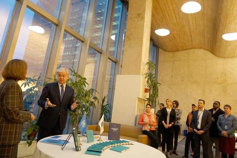 Генеральный секретарь ШОС передал Хартию ШОС в библиотеку ООН