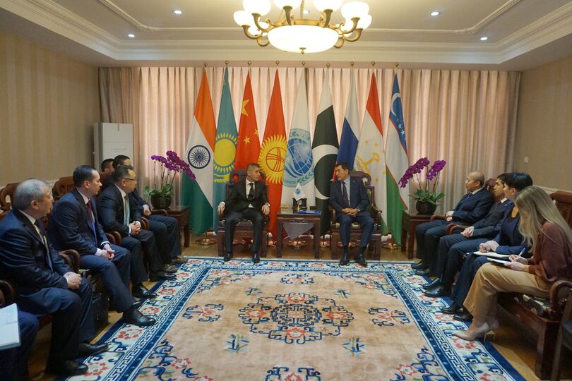 Генеральный секретарь ШОС встретился с Директором Исполнительного комитета Региональной антитеррористической структуры ШОС