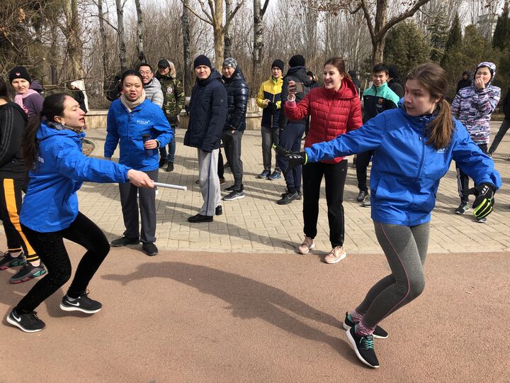 Международная легкоатлетическая эстафета в Пекине