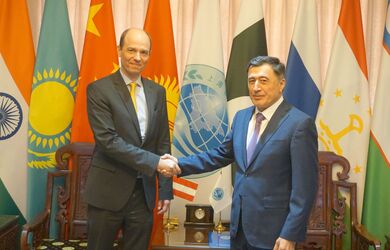 Генеральный секретарь ШОС встретился с Постоянным представителем Австрии при ООН и Послом Австрии в Китае