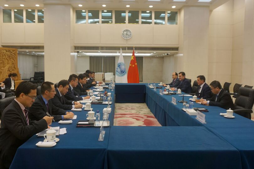 Генеральный секретарь ШОС встретился с Министром коммерции Китайской Народной Республики