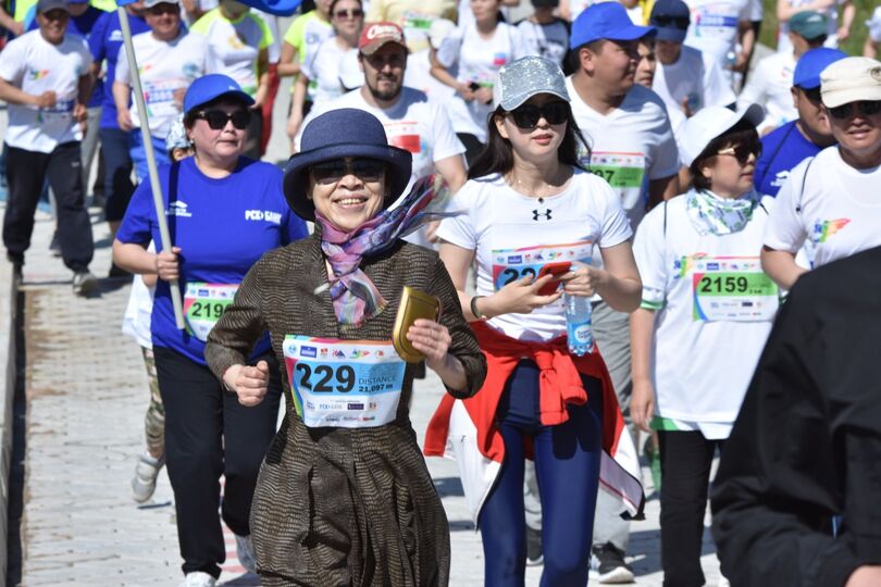 Международный марафон ШОС прошел на Иссык-Куле