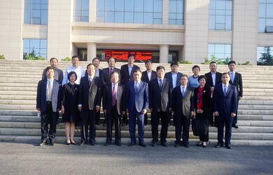 Генеральный секретарь ШОС посетил учебный корпус Шэньсийского педагогического университета