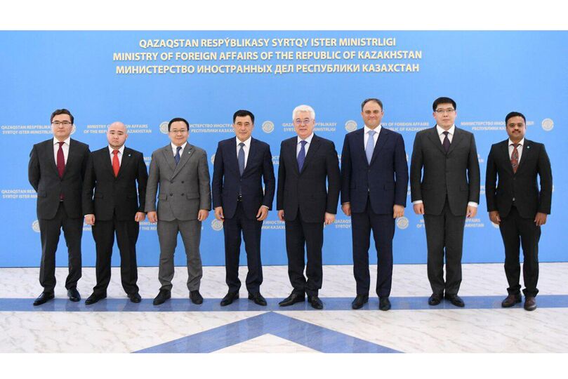 Республики Казахстан состоялась встреча Генерального секретаря ШОС с Министром иностранных дел Республики Казахстан