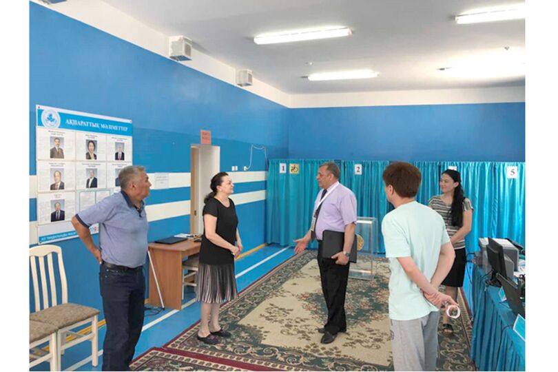 Миссия ШОС ведет наблюдение за выборами Президента Республики Казахстан в г. Шымкенте и Туркестанской области