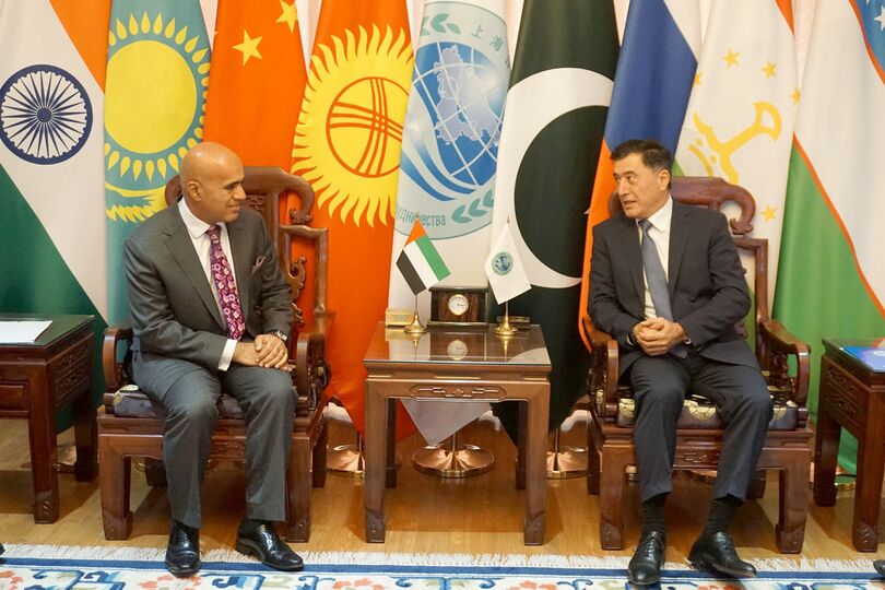 Генеральный секретарь ШОС встретился с послом Объединенных Арабских Эмиратов в Китае