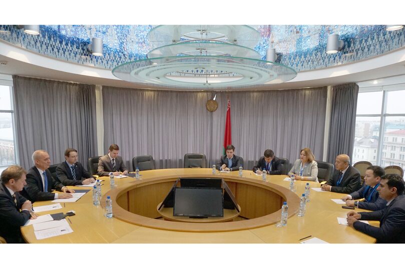 Глава Миссии от ШОС встретился с заместителем Министра иностранных дел Республики Беларусь