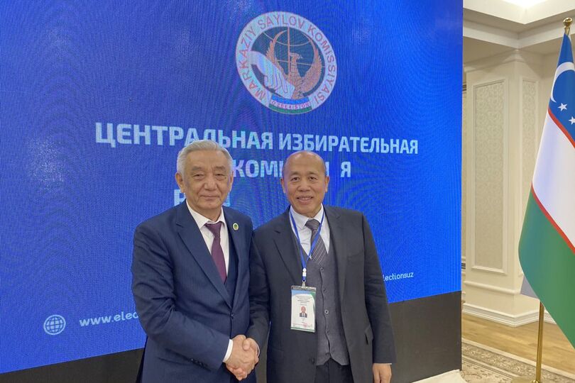 Заместитель Генерального секретаря ШОС встретился с Председателем Центральной избирательной комиссии Республики Узбекистан 