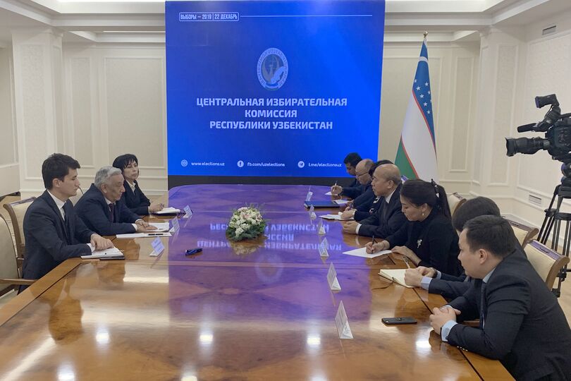 Заместитель Генерального секретаря ШОС встретился с Председателем Центральной избирательной комиссии Республики Узбекистан 