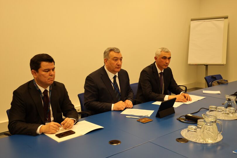 Встреча с директором Национального информационно-аналитического центра по контролю за наркотиками при Правительстве Республики Узбекистан
