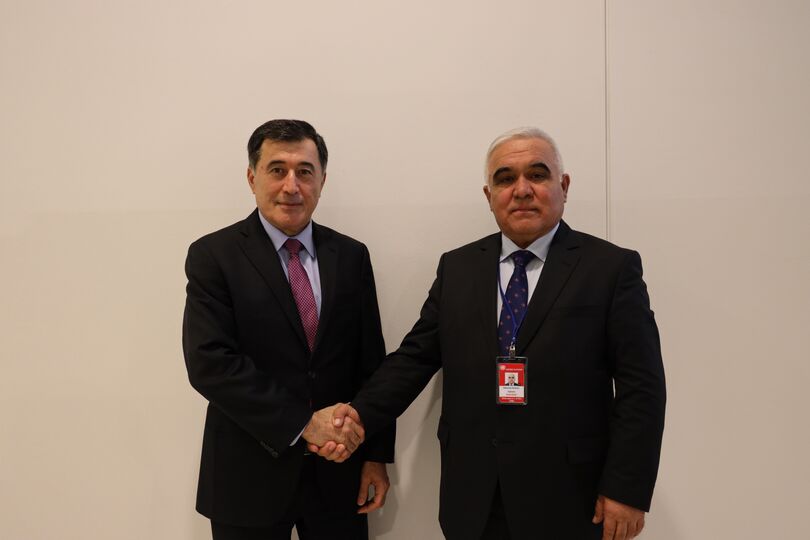 Встреча c Директором Агентства по контролю за наркотиками при Президенте Таджикистана Шерхоном Салимзода