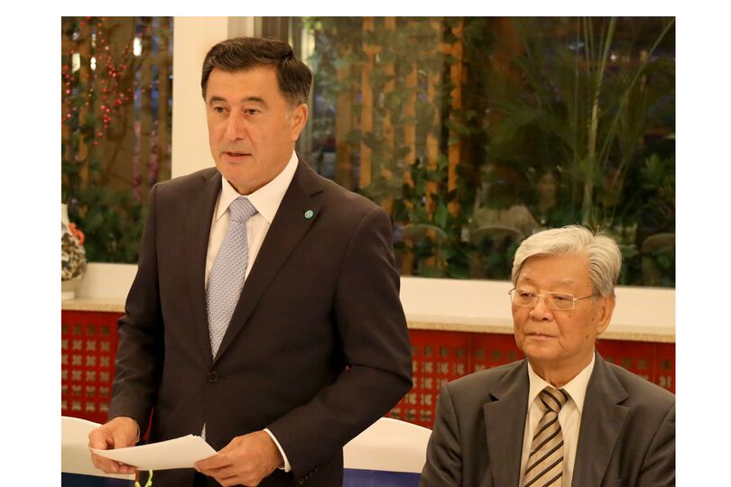 Торжественный прием по случаю завершения дипломатической миссии Посла Республики Таджикистан в Китайской Народной Республике