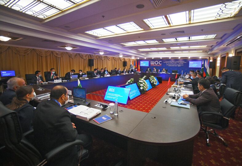 Заседание Совета национальных координаторов государств-членов ШОС