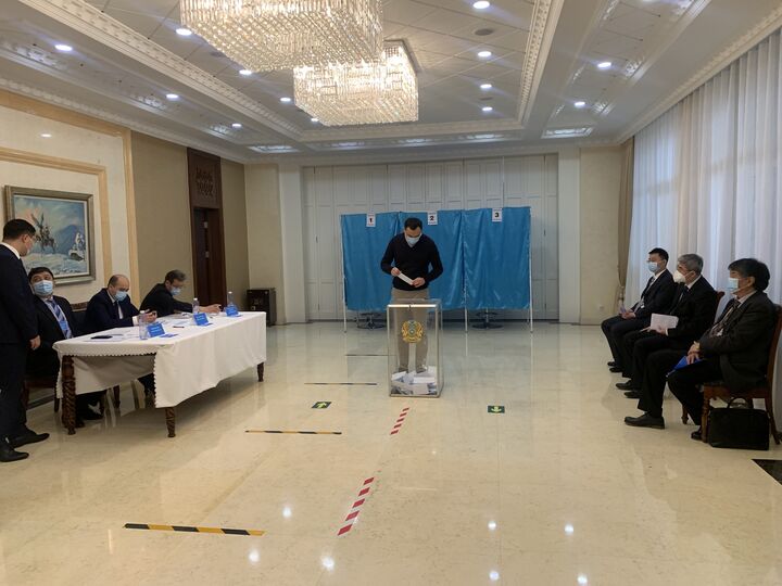 День выборов в Мажилис Парламента Республики Казахстан 