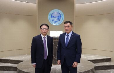 Генеральный секретарь ШОС с встретился с главным редактором «CHINA DAILY»