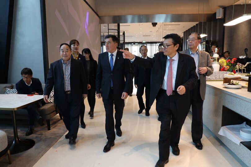 Генеральный секретарь ШОС посетил головной офис Всемирной упаковочной компании (World Packaging Company – WPC)