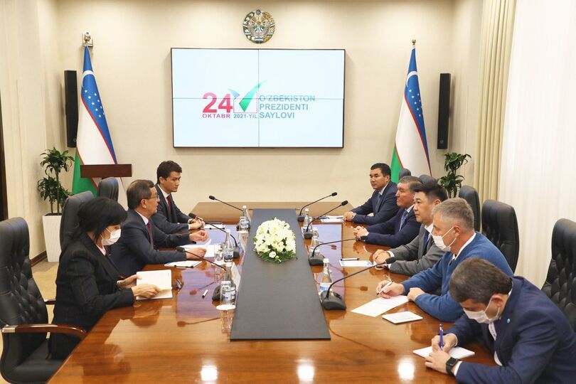 Миссия наблюдателей от ШОС встретилась с  Председателем ЦИК Узбекистана