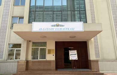 Члены Миссии наблюдателей от ШОС посетили Избирательный участок №48 в Посольстве Узбекистана в г.Пекин