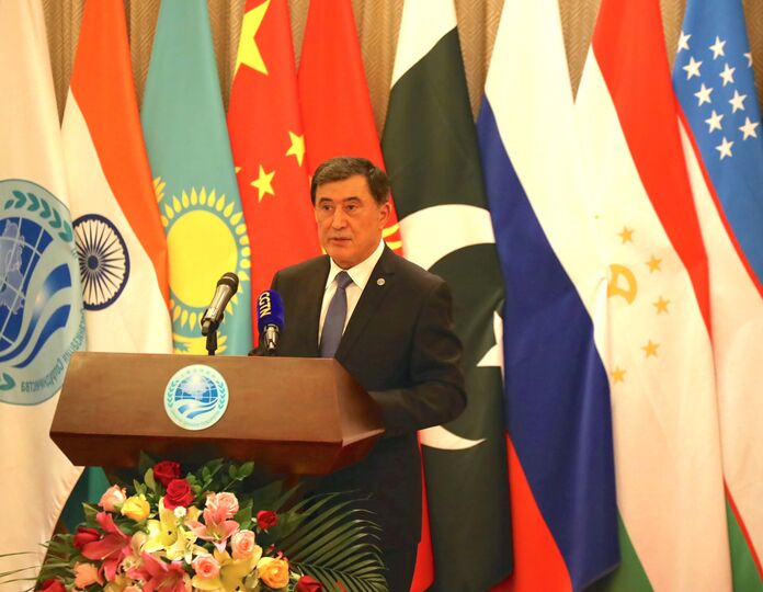 В Секретариате ШОС состоялся прием, посвященный итогам Душанбинского саммита ШОС и началу председательства Республики Узбекистана в ШОС