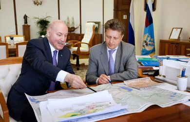Встреча Генерального секретаря ШОС с Министром транспорта Российской Федерации