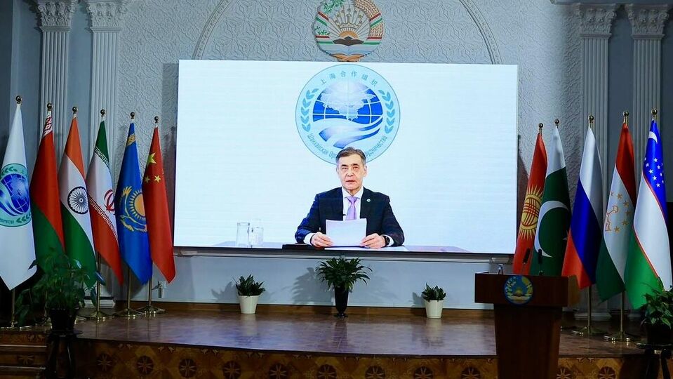 О видеообращении Генерального секретаря ШОС к участникам "круглого стола" в Душанбе
