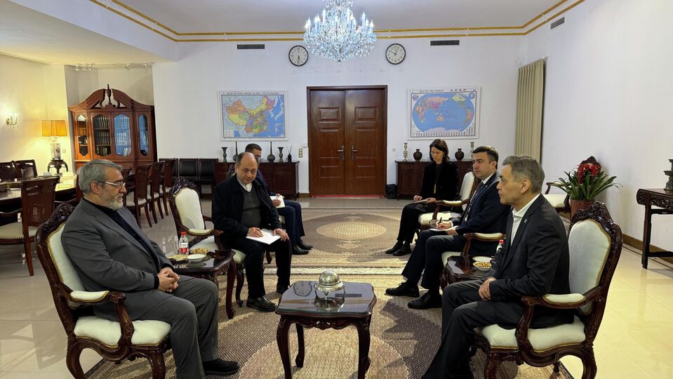 Встреча Генерального секретаря с Послом ШОС