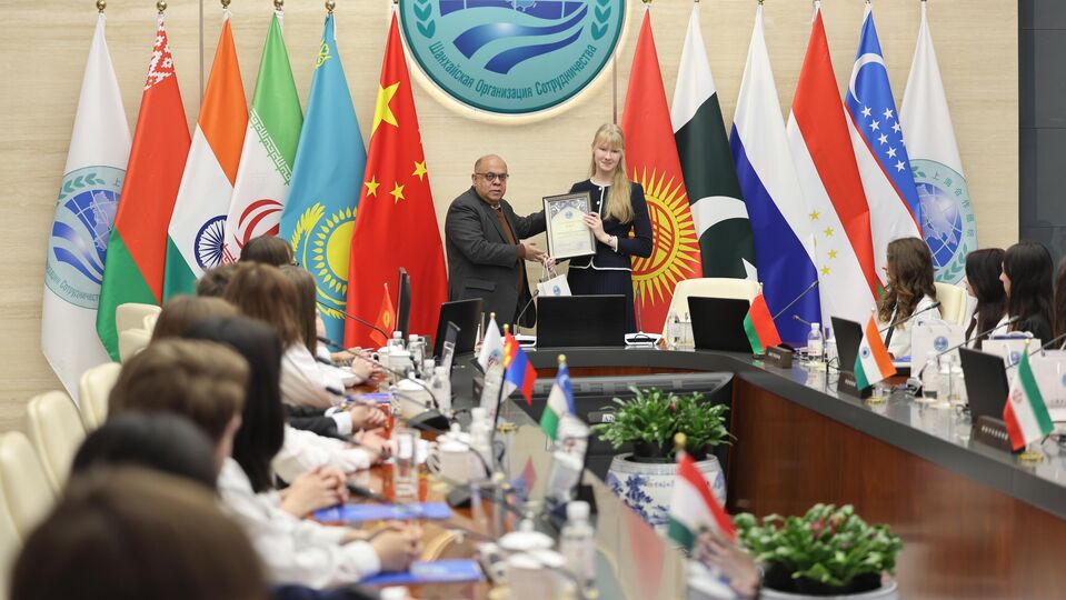 Об интерактивной игре "Модель ШОС-2026"