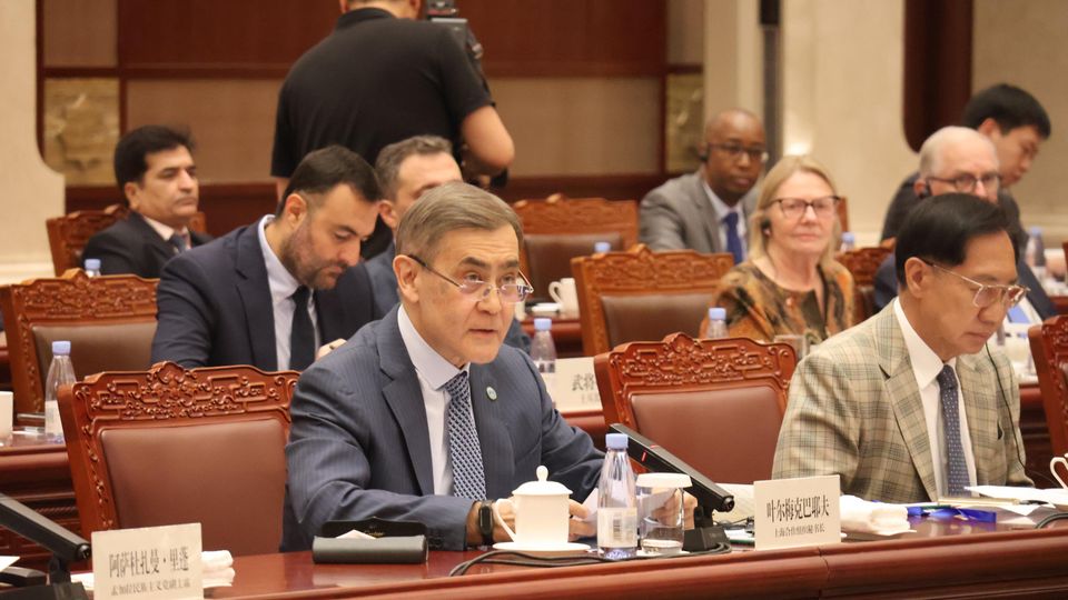 О визите Генерального секретаря в город Урумчи, Синьцзян-Уйгурский автономный район Китая