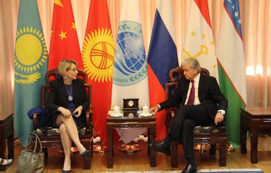 Посол Финляндской Республики в КНР посетила Штаб-квартиру ШОС