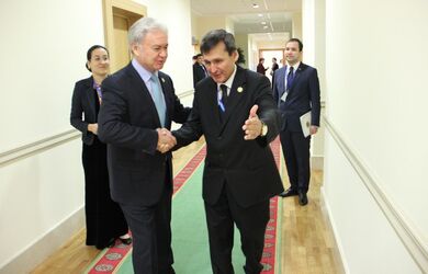 Генсекретарь ШОС и министр иностранных дел Туркменистана обсудили перспективы сотрудничества