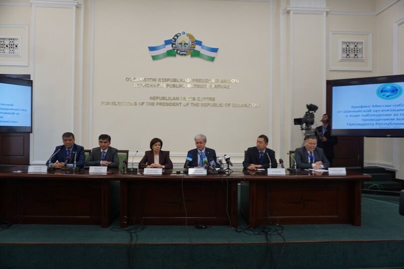 Генеральный секретарь ШОС: "Выборы Президента Республики Узбекистан были открытыми, свободными и демократичными, явились важным шагом на пути дальнейшего развития демократических процессов" Генеральный секретарь ШОС: "Выборы Президента Республики Узбекистан были открытыми, свободными и демократичными, явились важным шагом на пути дальнейшего развития демократических процессов"
