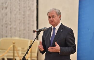 Р.Алимов: "ТАСС и Синьхуа несут людям слово правды". Генеральный секретарь ШОС принял участия в мероприятиях, посвящённых 60-летию установления партнерства ТАСС и Синьхуа