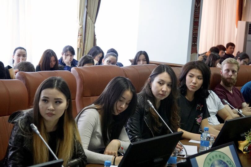 Выступление Генерального секретаря ШОС в Евразийском национальном университете имени Л.Н.Гумилева Выступление Генерального секретаря ШОС в Евразийском национальном университете имени Л.Н.Гумилева