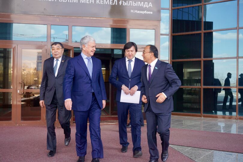 Выступление Генерального секретаря ШОС в Евразийском национальном университете имени Л.Н.Гумилева Выступление Генерального секретаря ШОС в Евразийском национальном университете имени Л.Н.Гумилева
