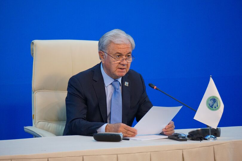 Пресс-брифинг Генерального секретаря ШОС по итогам заседания Совета глав государств-членов Шанхайской организации сотрудничества