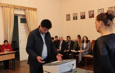 Миссия наблюдателей от ШОС на выборах Президента Кыргызской Республики