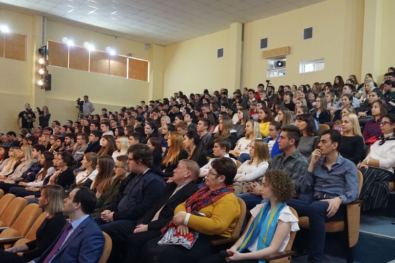 Встреча с преподавателями и студентами Сочинского государственного университета