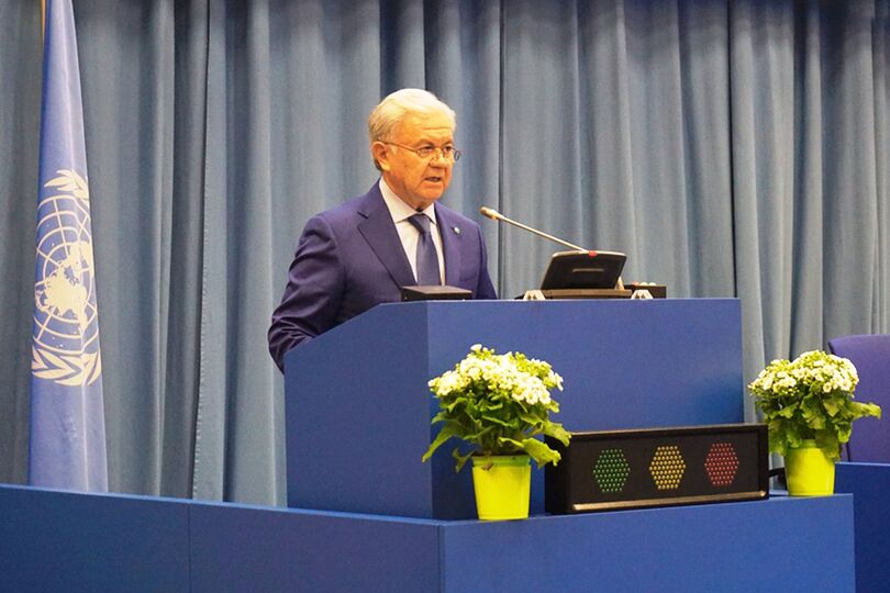 Генеральный секретарь ШОС выступил на пленарной сессии 61-й сессии Комиссии ООН по наркотическим средствам Генеральный секретарь ШОС выступил на пленарной сессии 61-й сессии Комиссии ООН по наркотическим средствам