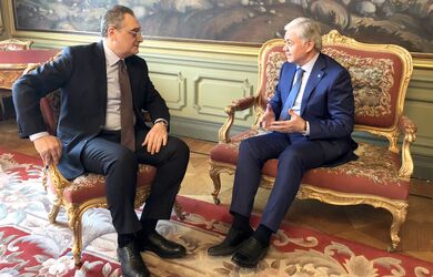 Встреча с заместителем Министра иностранных дел Российской Федерации И.В.Моргуловым