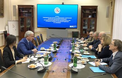 Встреча с Председателем Центральной избирательной комиссии Российской Федерации Э.А.Памфиловой