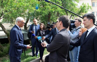 В Штаб-квартире ШОС в Пекине состоялась встреча с журналистами