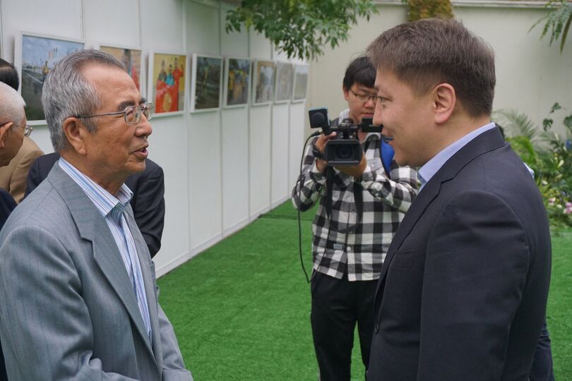 Встреча с послами, стоявшими у истоков Организации Встреча с послами, стоявшими у истоков Организации