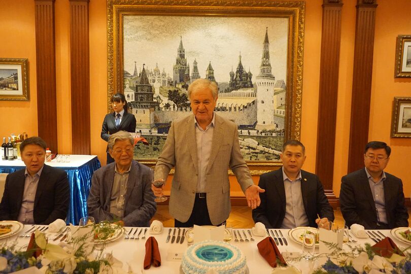 Встреча с послами, стоявшими у истоков Организации Встреча с послами, стоявшими у истоков Организации